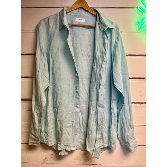 Uniqlo Button-up Shirt Men’s Large. - Picture 4 of 5